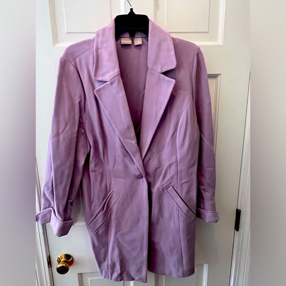 Longline blazer